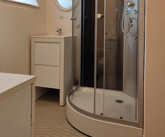 création salle de bain 35